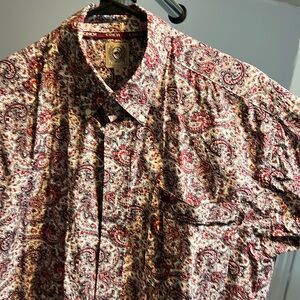 Cinch long sleeve button down